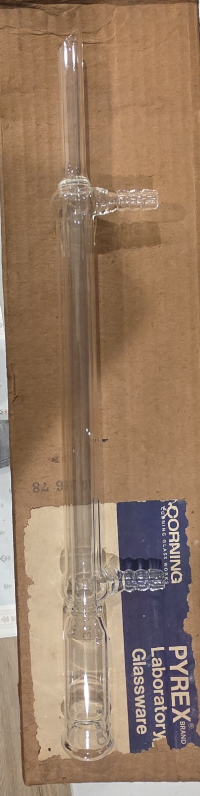 Vintage 1978 Pyrex Corning 2700 200mm Liebig Condenser NOS Laboratory Glassware