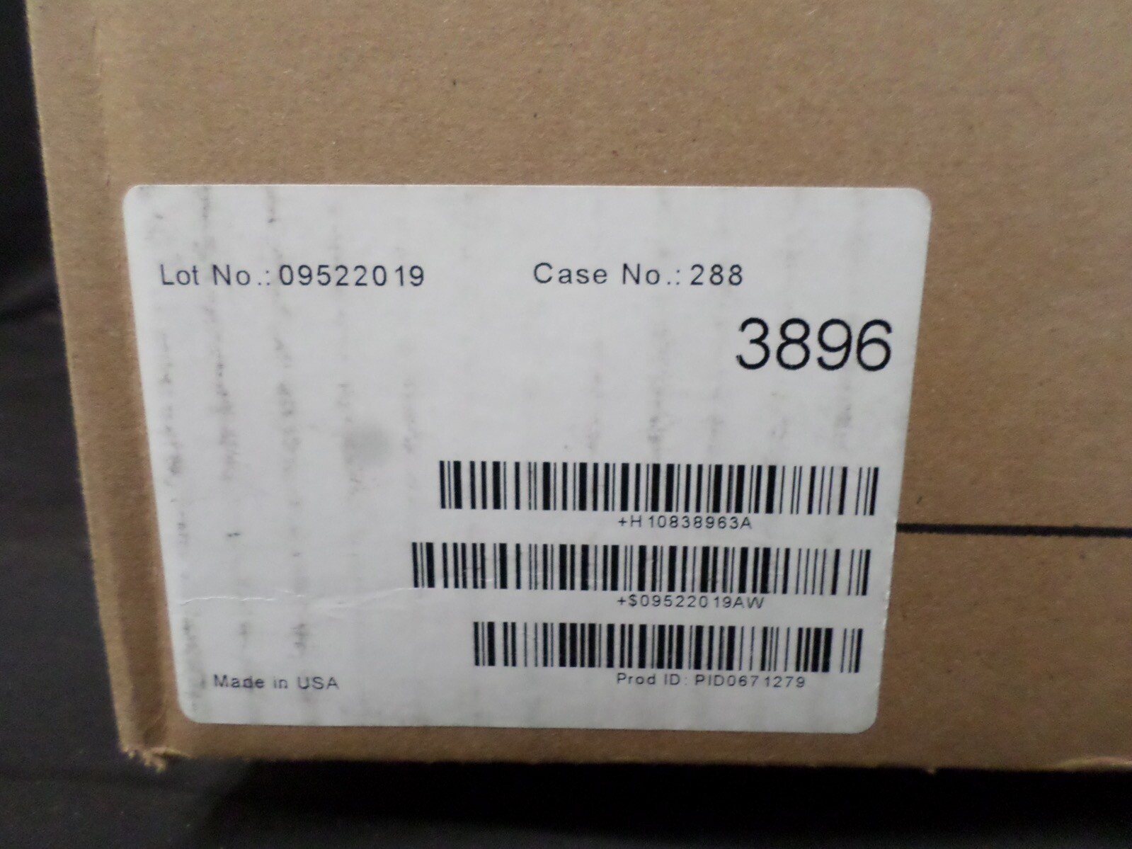 CORNING Polystyrene 380µL 96-Well Sterile V-Bottom Microplate 3896 (50/cs)