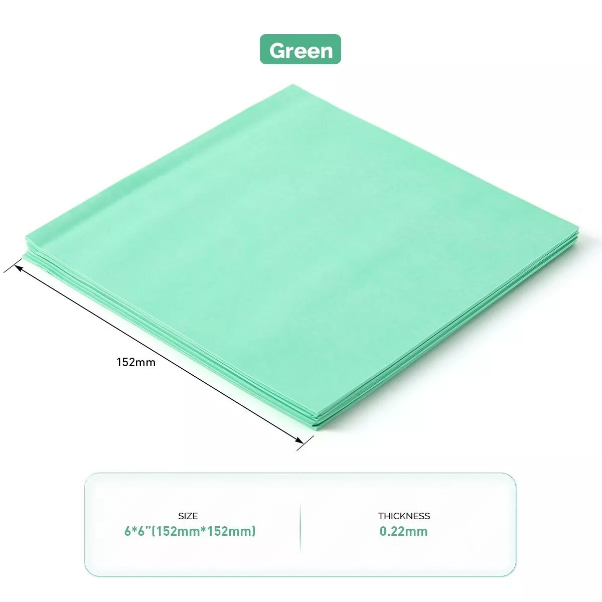 Dental Endodontic Rubber Dam Natural Latex Adult 6″ x 6″ Thickness 0.22mm Heavy
