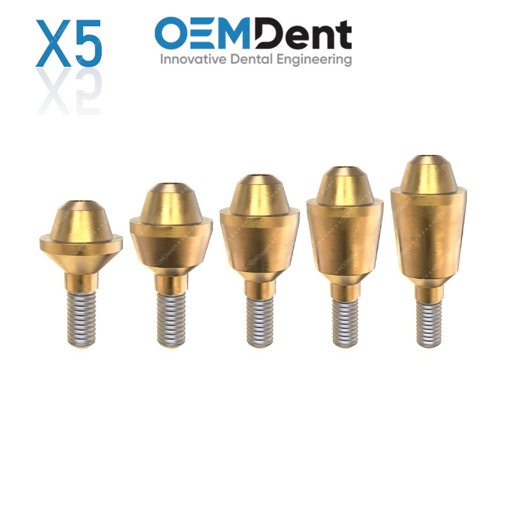 X5 Dental Straight Multi Unit 1.6mm Abutment NP Nobel Active® Compatible Conical