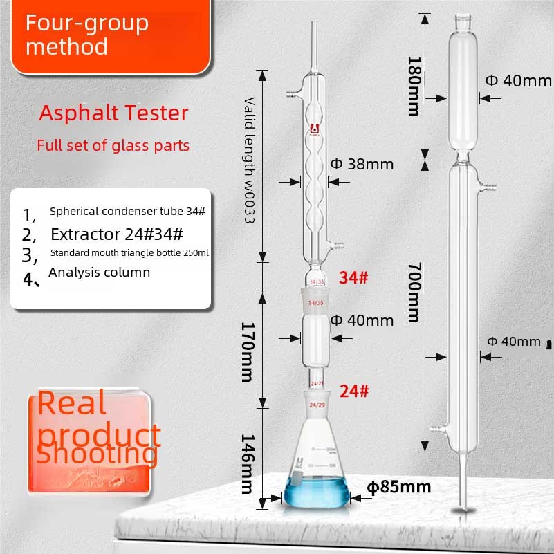 Complete Chemistry Lab Glassware Set – Precision Tools for Asphalt Analysis