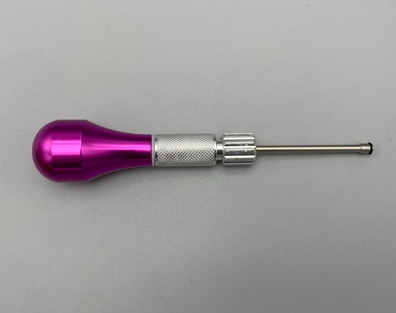 Dental Orthodontic Titanium Micro Implant Mini Screws Self-Drilling Fuchsia set