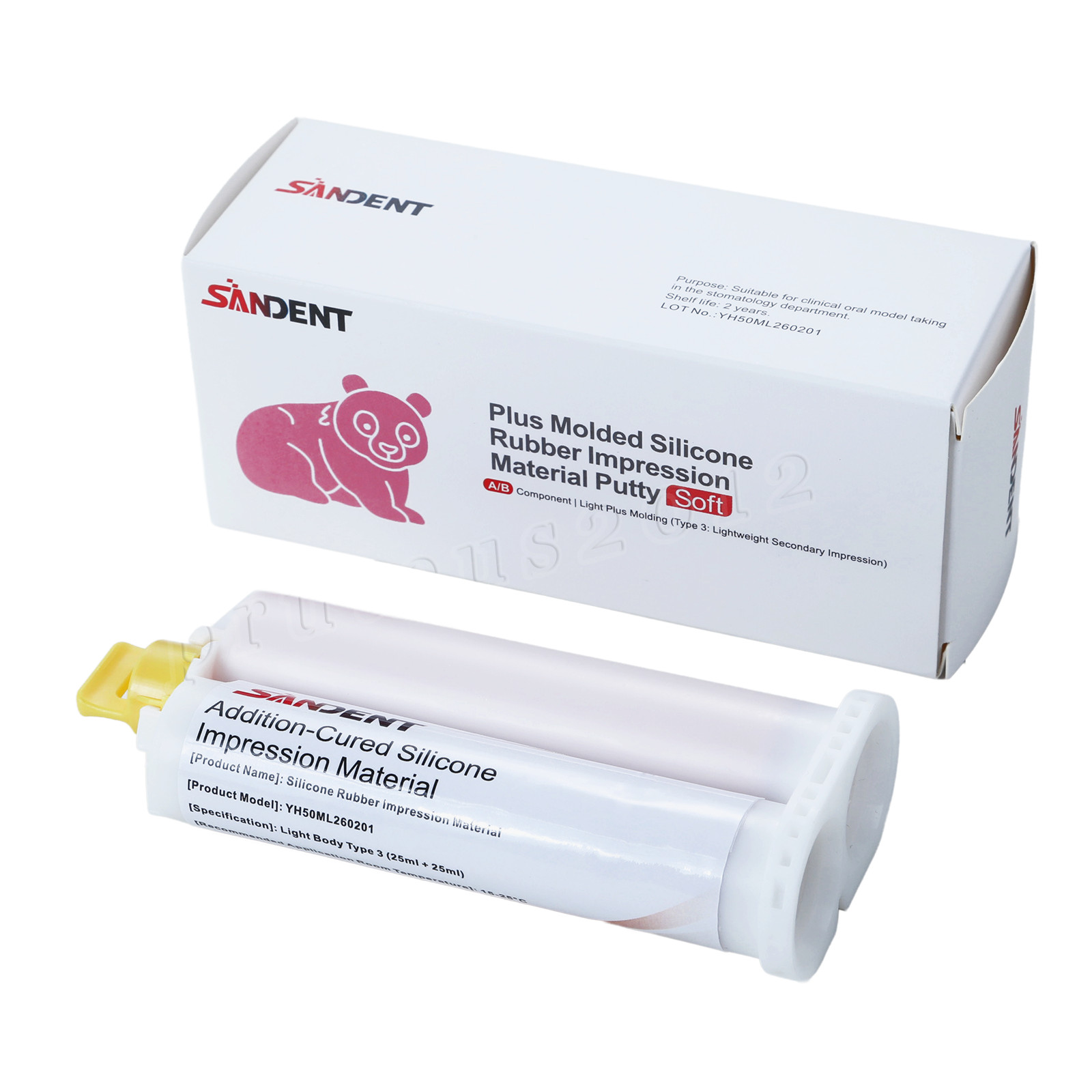 8 x Light Body Fast Set Dental Vinyl Polysiloxane Impression Material VPS PVS