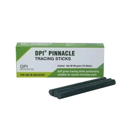 2 X Green Sticks Wax Impression Compound Box DPI 10 Sticks Dental Fresh stock