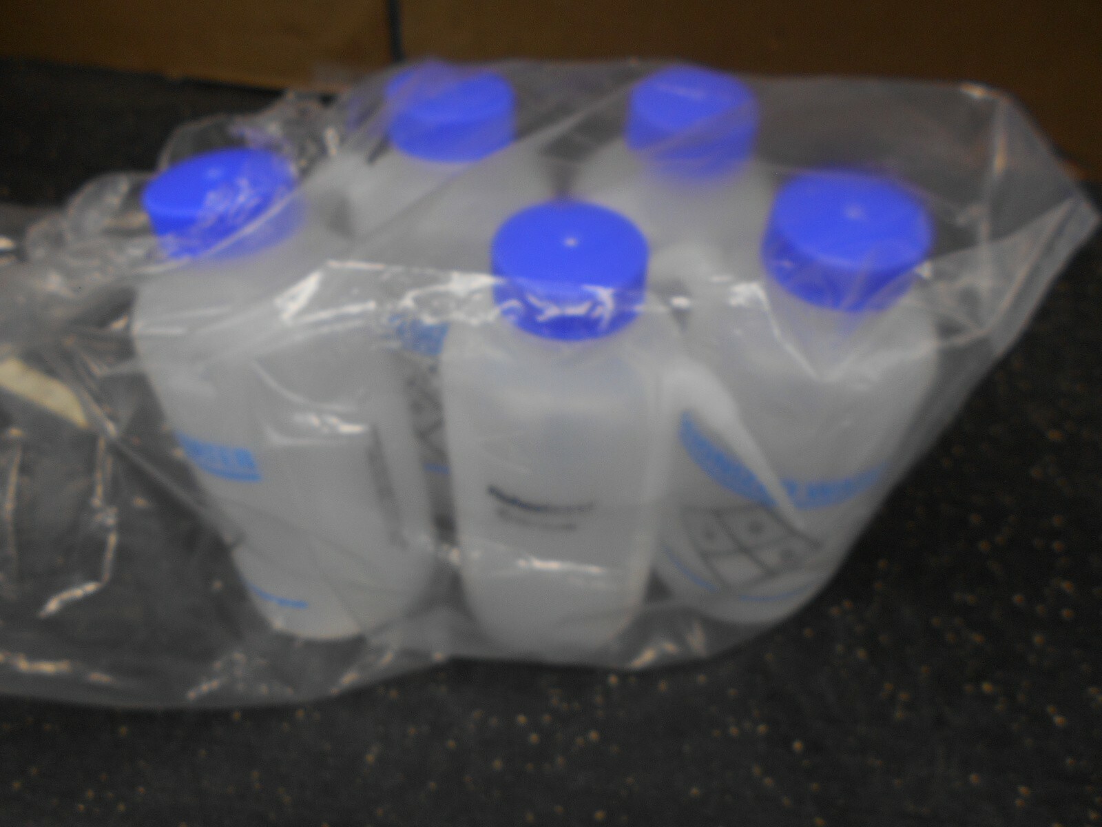 FISHERBRAND 500mL DEIONIZED WATER WASH BOTTLE 02 897 12 SAFETY LABEL BAG OF 5