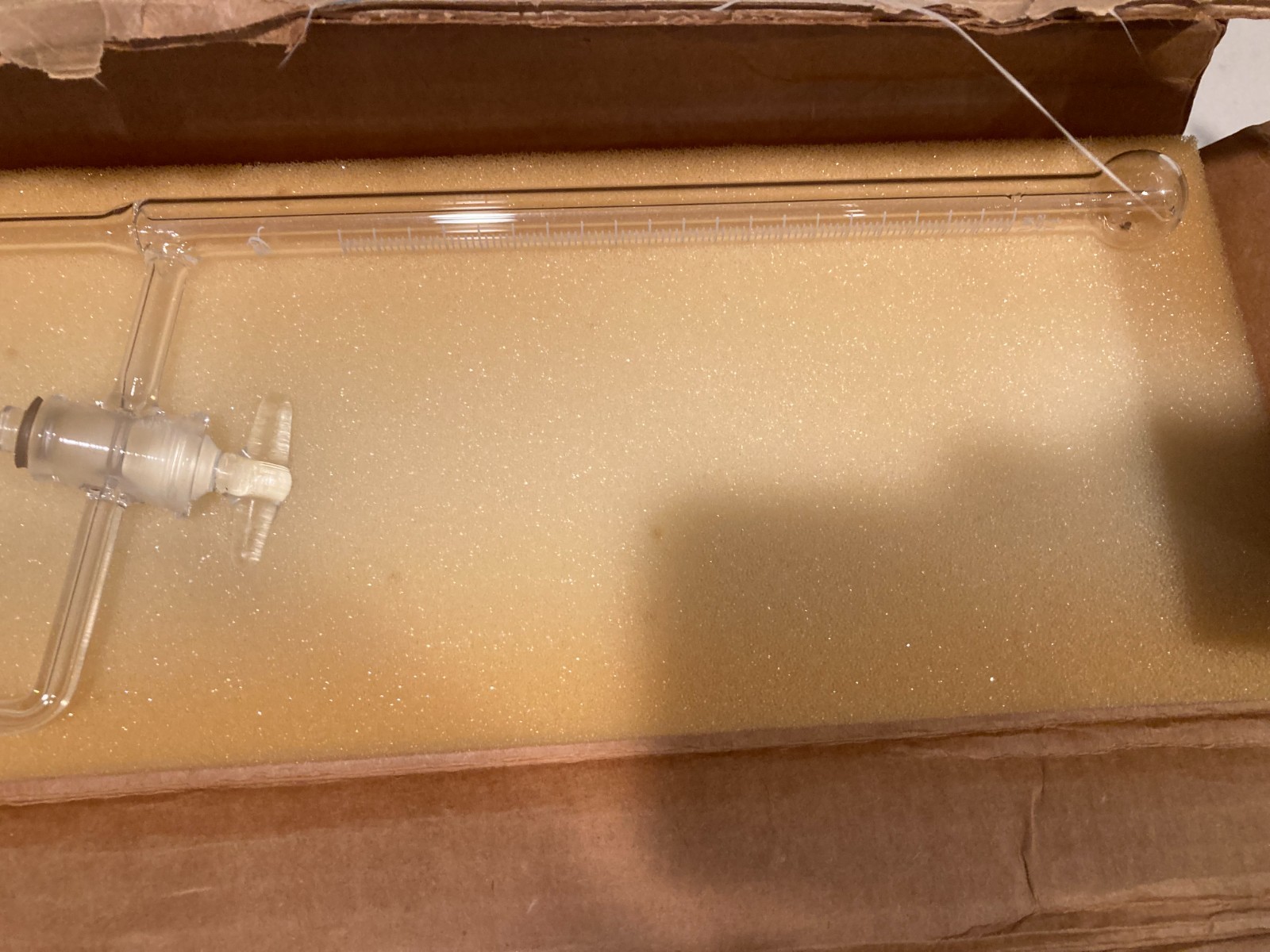 Dresser Argus 6951 Automatic Zero Buret – Lab Glass – NSN 6640-00-264-6951