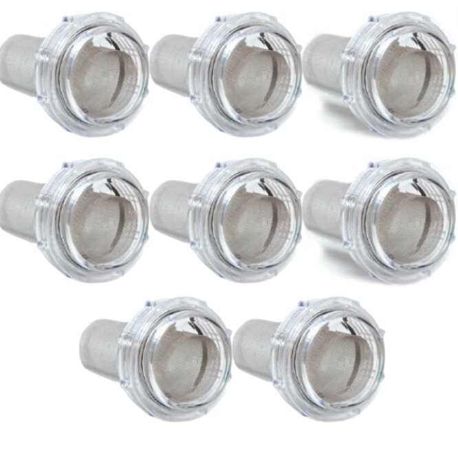 3D Dental Disposable Evacuation Traps #2300 (3 1/2″ x 4 3/8″) 8 /Box.