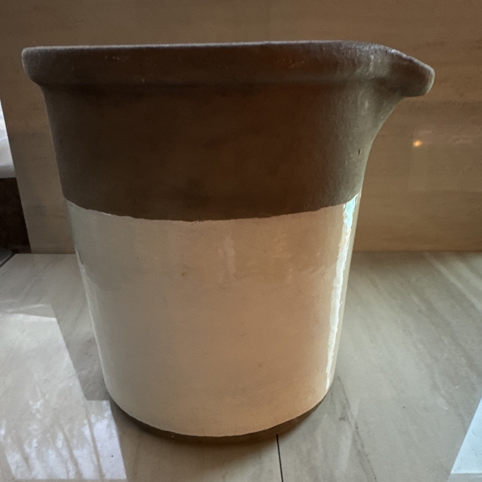 Metric Ceramic Crock, Large by Pottery Barn | DISCONTINUED