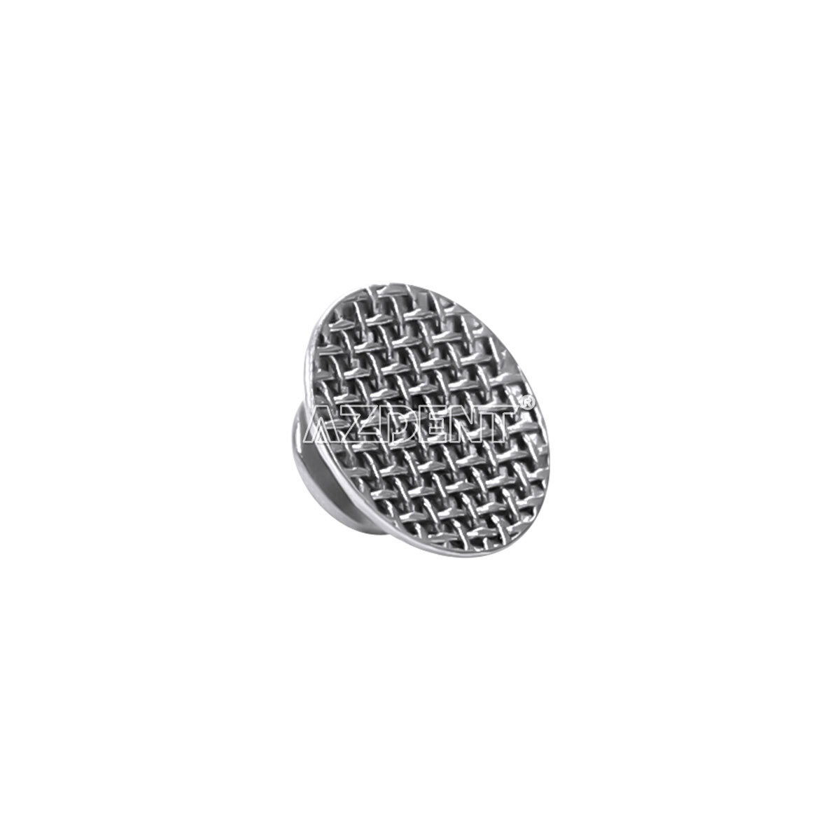 100pcs Dental Orthodontic Lingual Buttons Round Mesh Base Bondable Metal