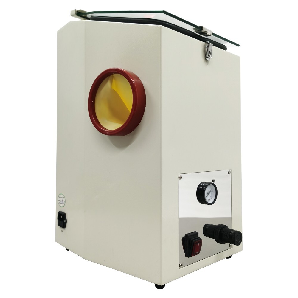 Lab Equipment Sandblaster Sand Blasting Machine 110V Sand Ejector