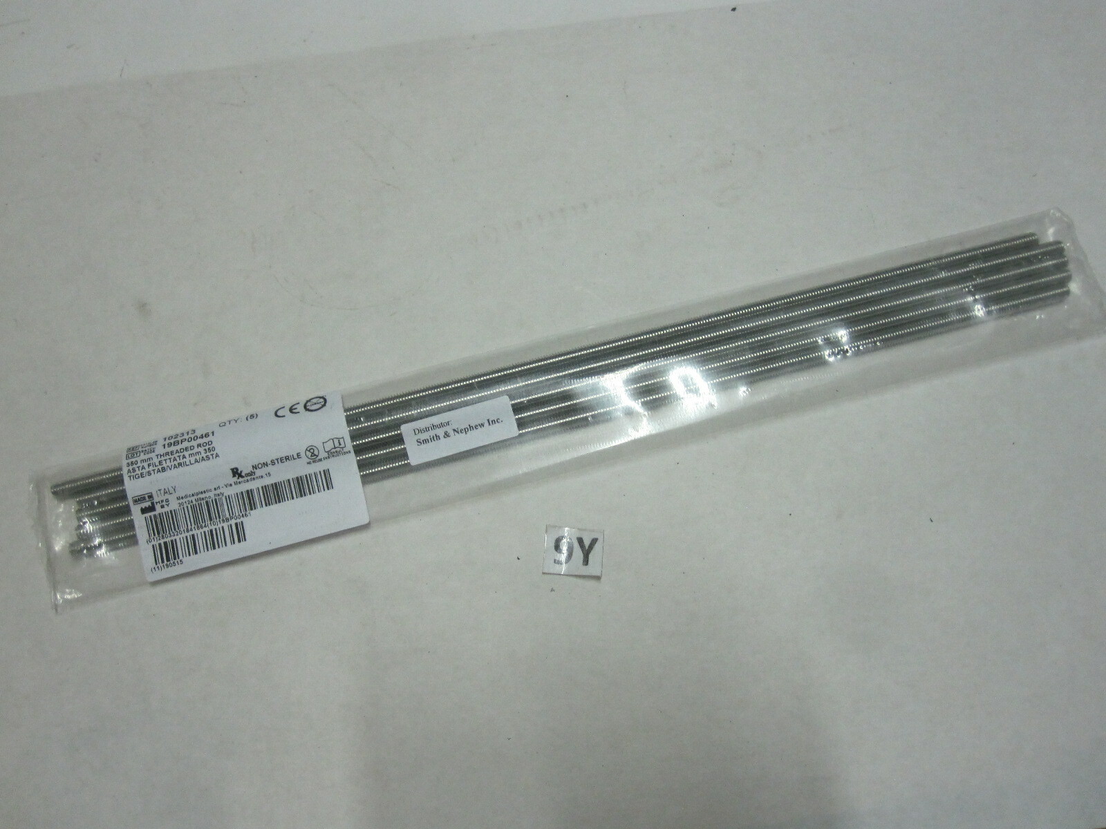 5 New Smith & Nephew 5x 350 mm Threaded Rods 102313
