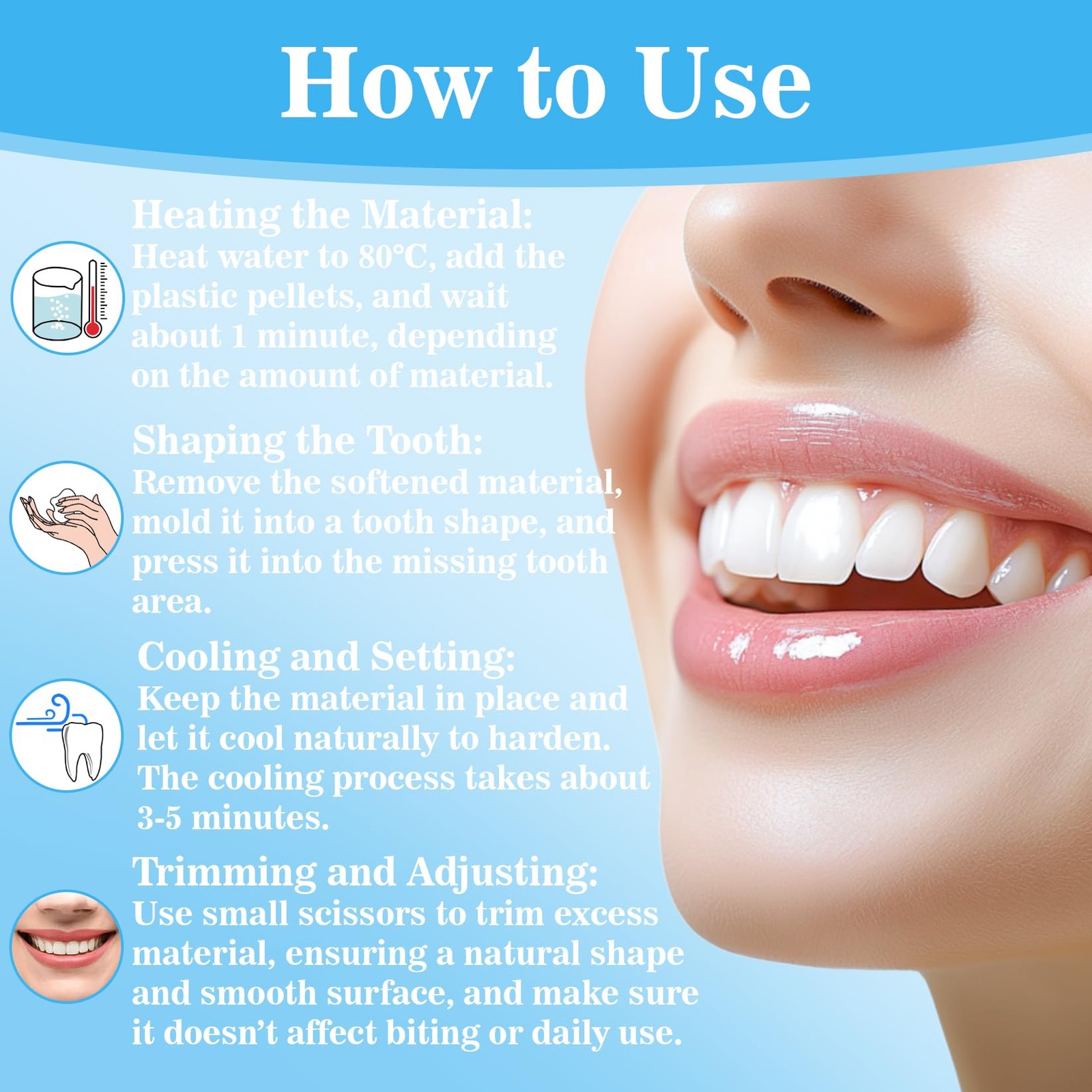 RAINFLOW 10.9oz Whiten Fitting Beads – Teeth Whitening 0.04 Ounce (Pack of 1)