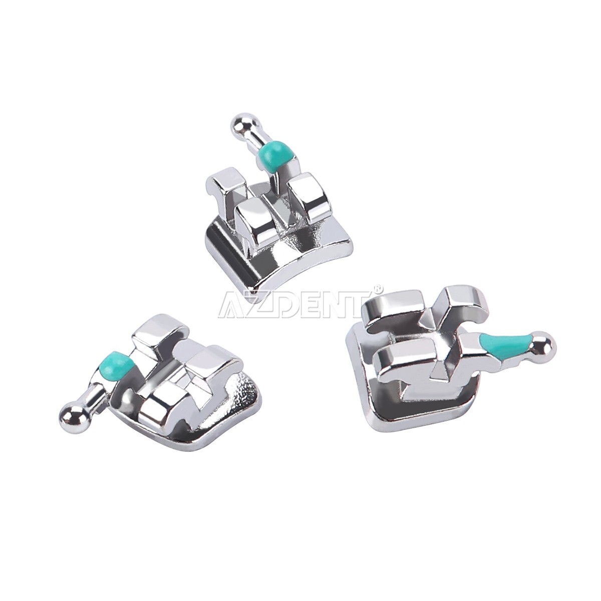 Dental Orthodontic Brackets Braces Mini Roth 0.022″ 3-4-5 Hooks MIM Monoblock
