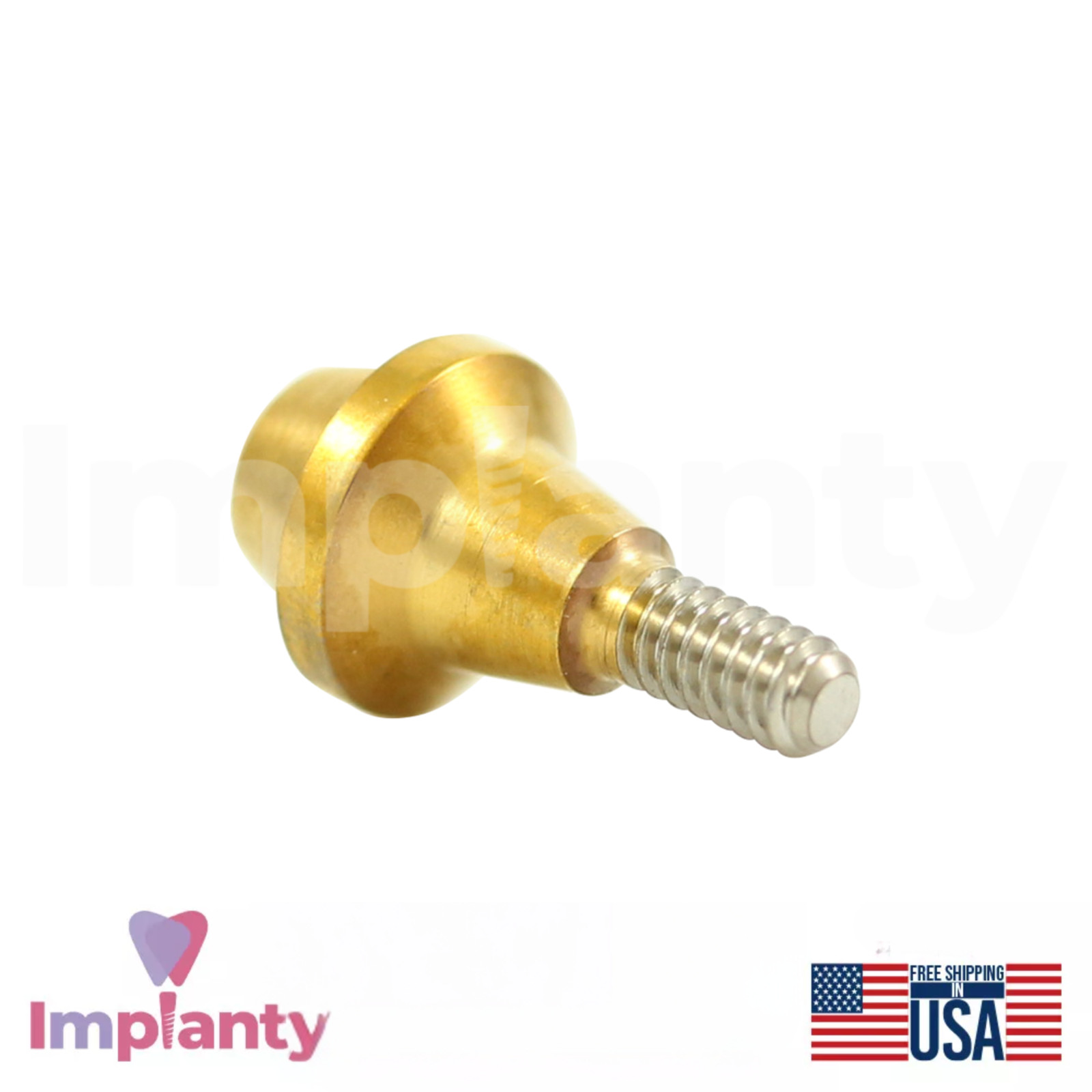 5x Straight Multi Unit Dental NP Conical Connection Nobel Active Compatible