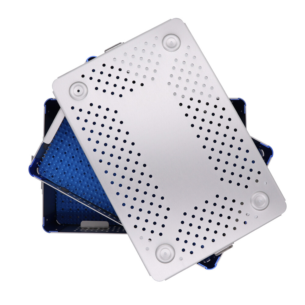 2x-300*200*90mmDouble-Layer Universal Sterilized Lens Disinfection Box Reusable