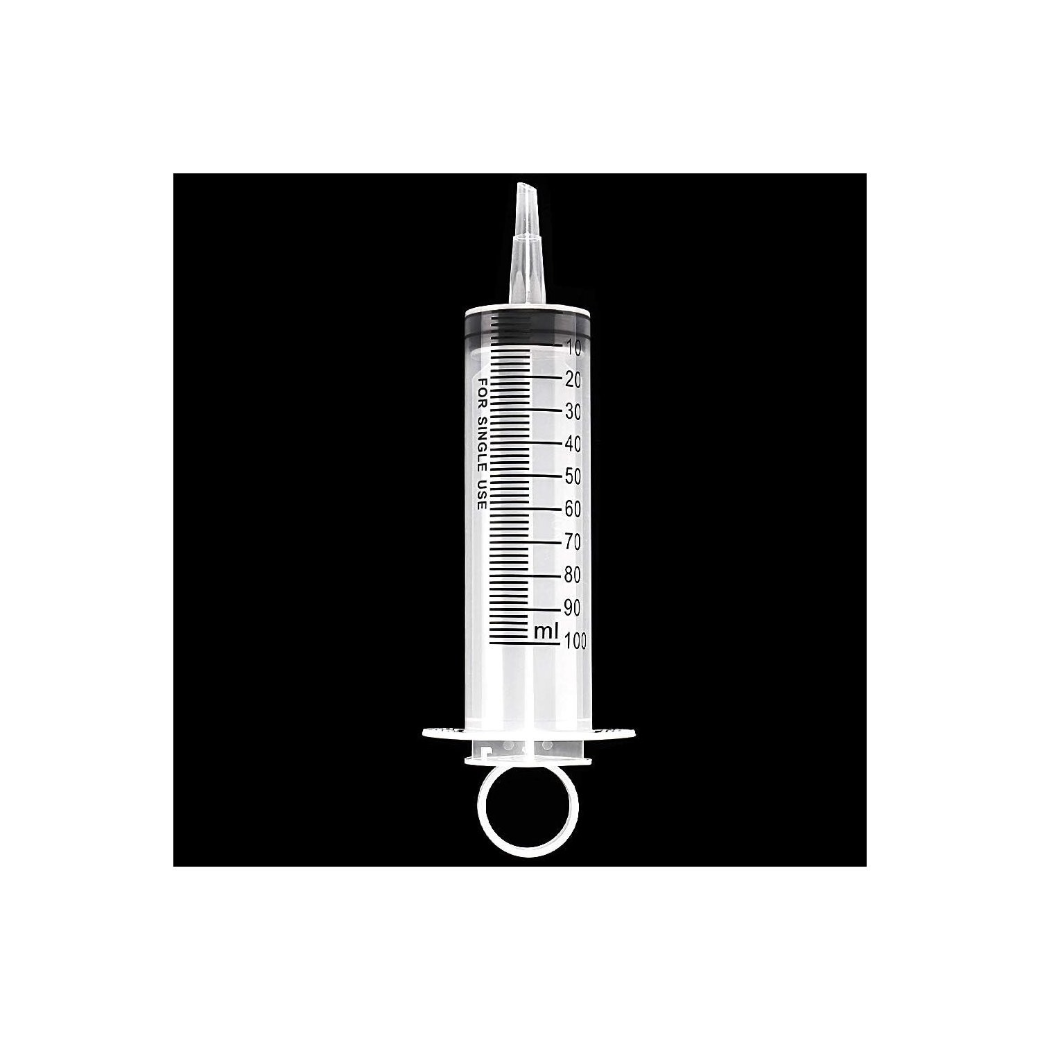 4 Pack 100ml Syringes with Caps for Crafts and Industrial Applications