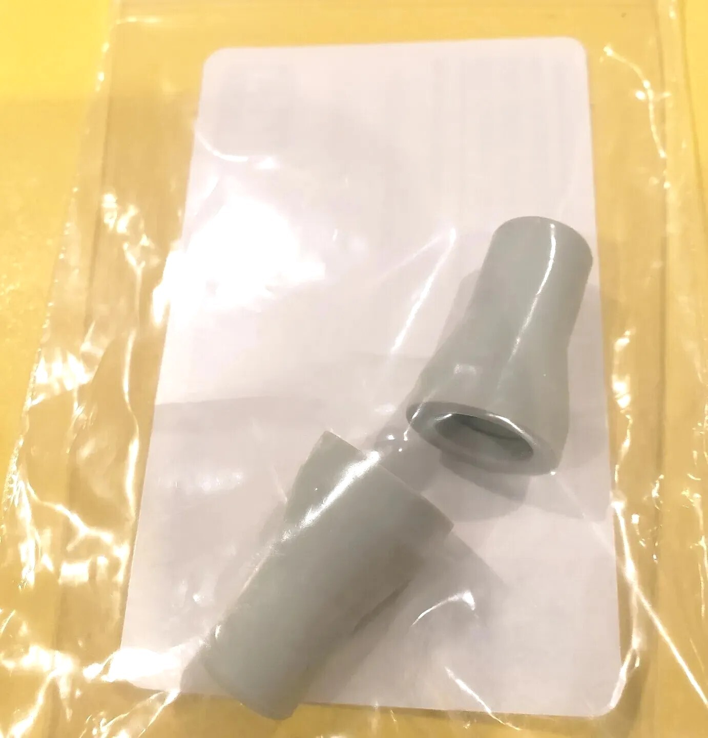 4 Pcs RPI #ADT151 Dental Saliva Ejector Autoclavable Tip Gray Push-On All Valve