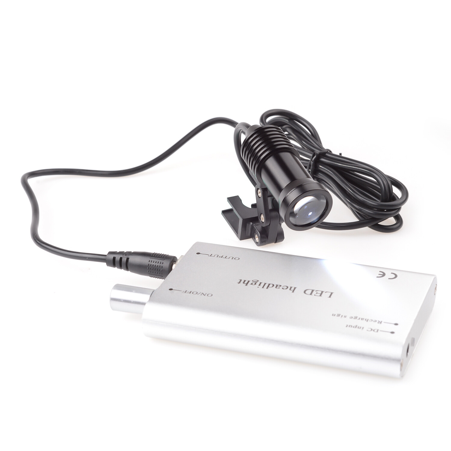 Dental 5W Headlight LED Lamp High Power+Two Clips for Magnifier Loupe DY-009 CE