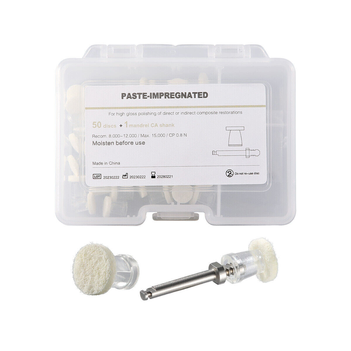 3 Box Dental Integrated polishing agent More Faster polishing Disks Regular Snap
