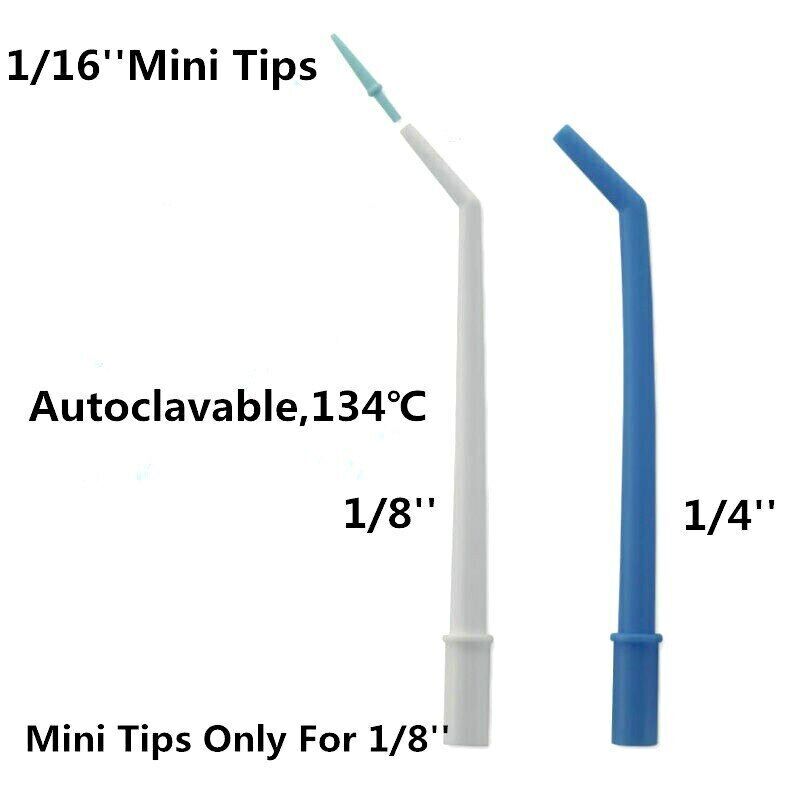 Dental Saliva Ejectors Aspirator Tube Surgical Suction Tip White/Blue Conversion