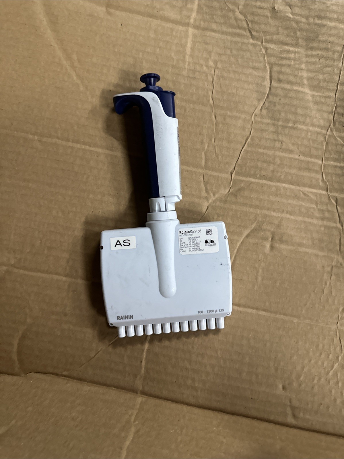Rainin Pipet-lite XLS+ L12-1200XL+ (12 Channel) (p5)