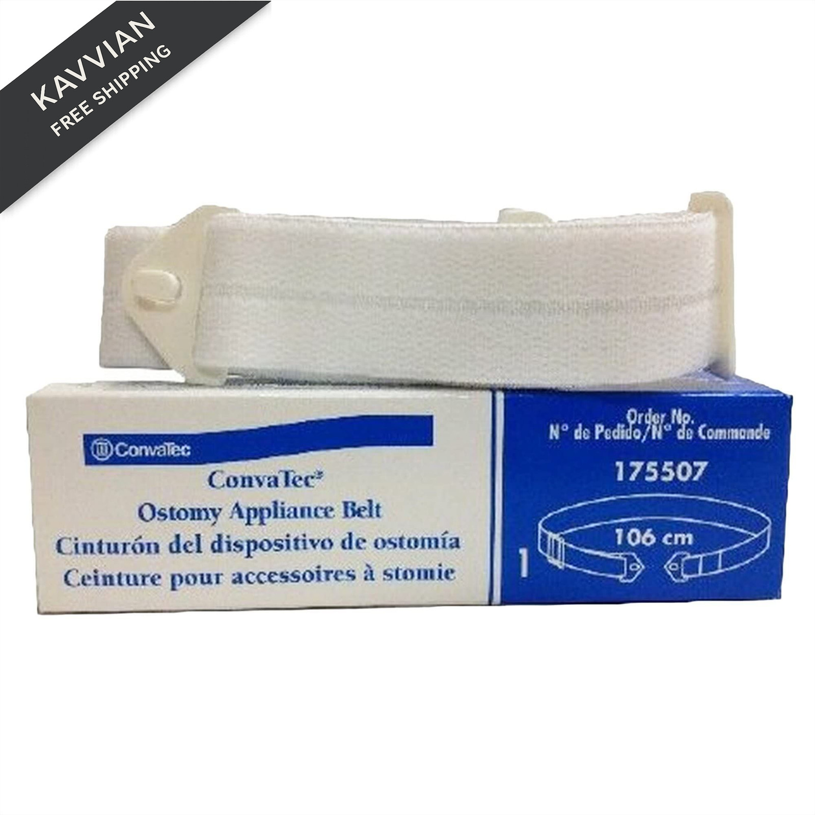 ConvaTec Ostomy Appliance Belt Adjustable 1 Count (Pack of 1)