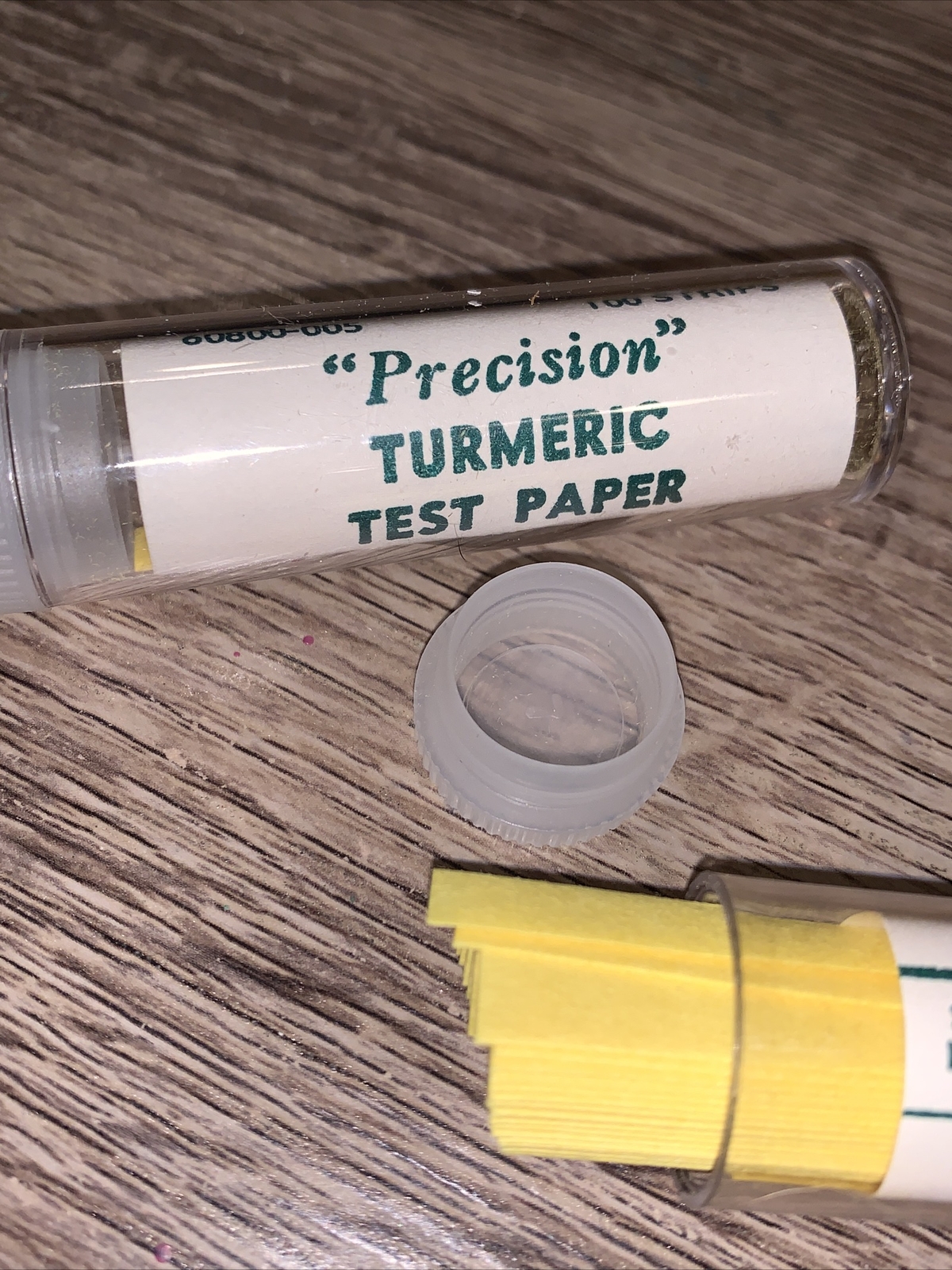VWR Scientific Precision Turmeric Test Paper 200 Strips, Made In USA