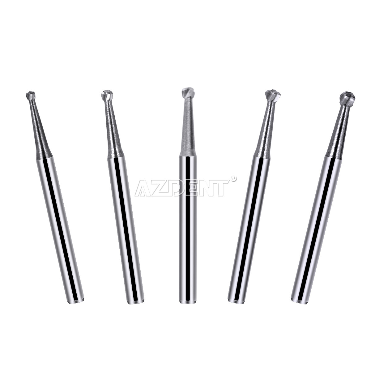 AZDENT Dental Surgical Tungsten Carbide FG Burs/Endo Burs F High Speed Handpiece