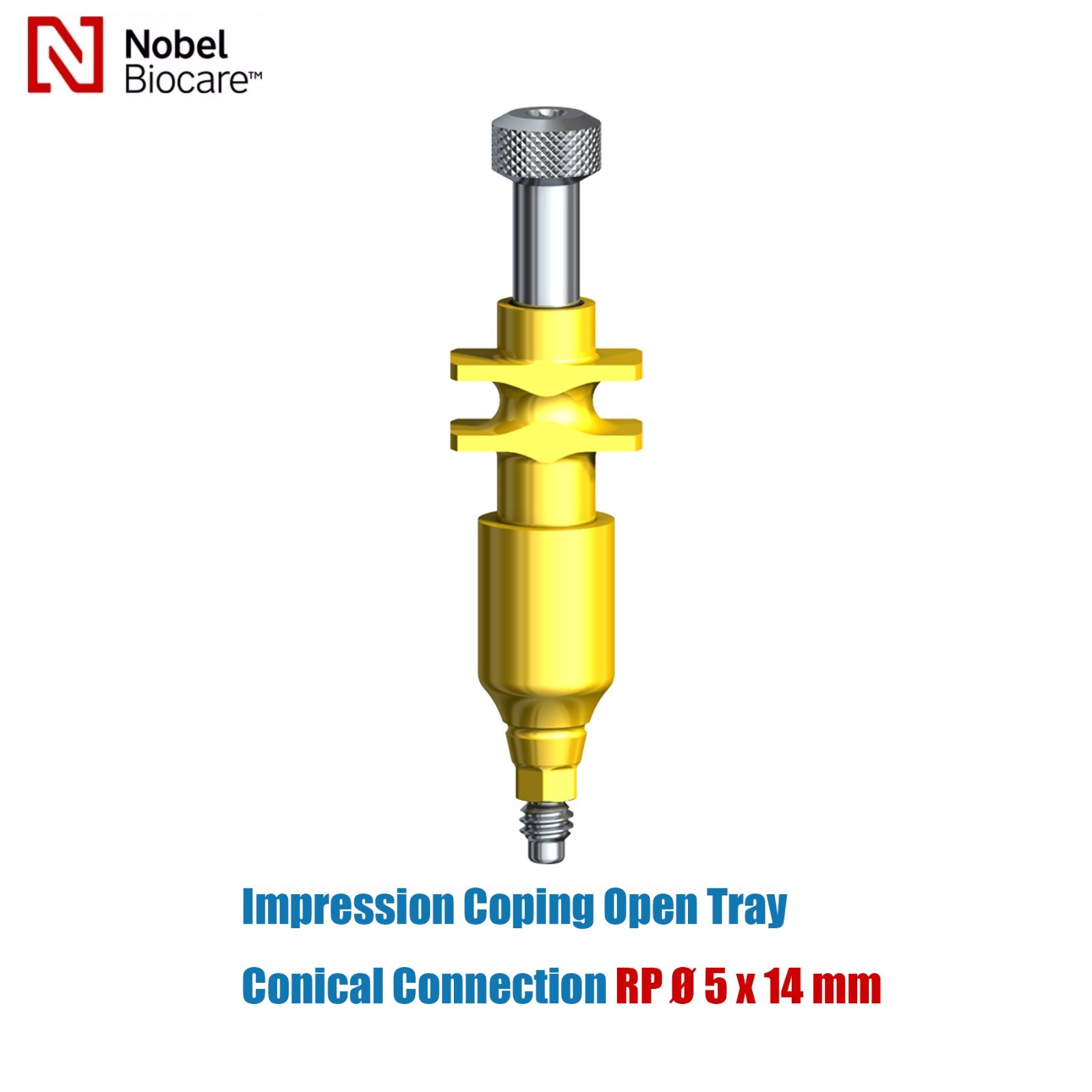 US Nobel Active RP Implant Transfer Open/Closed Tray Scanbody Impression Coping