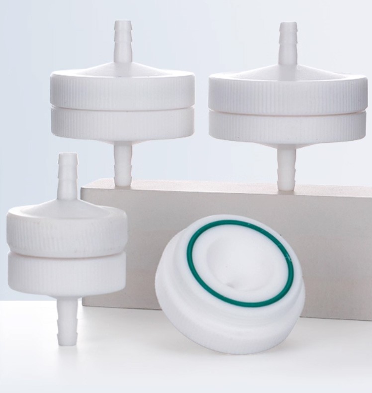 Filter Membrane Holder PTFE 13-90mm Detachable Acid Alkali Gas Resistant