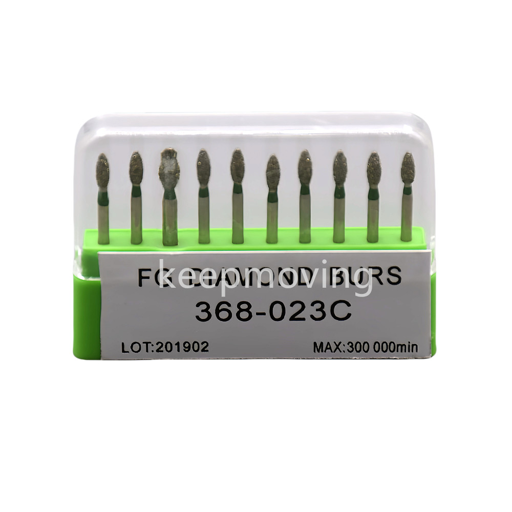 30 Burs Dental SUPER Multi-Use Endodontic Diamond Bur Football 368/023C Coarse