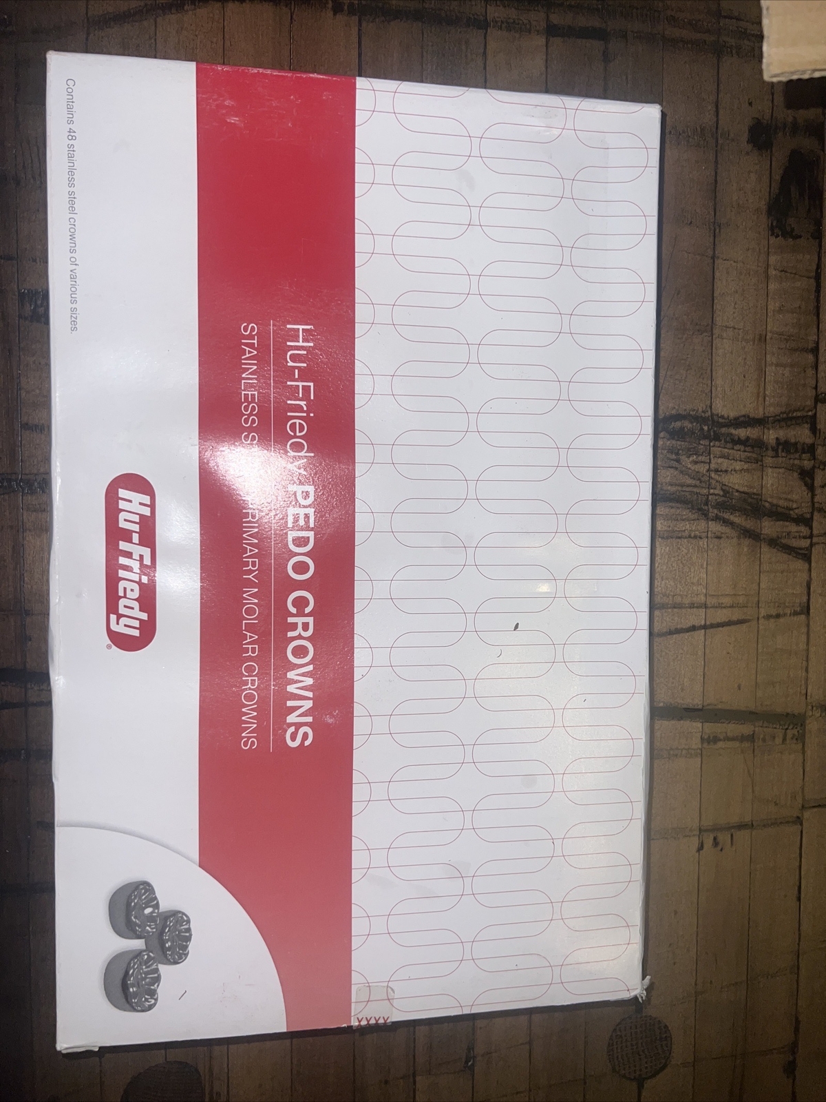 Hu-Friedy Pedo Crowns Introductory Kit 48 crowns (1 of each size) SSC-KIT