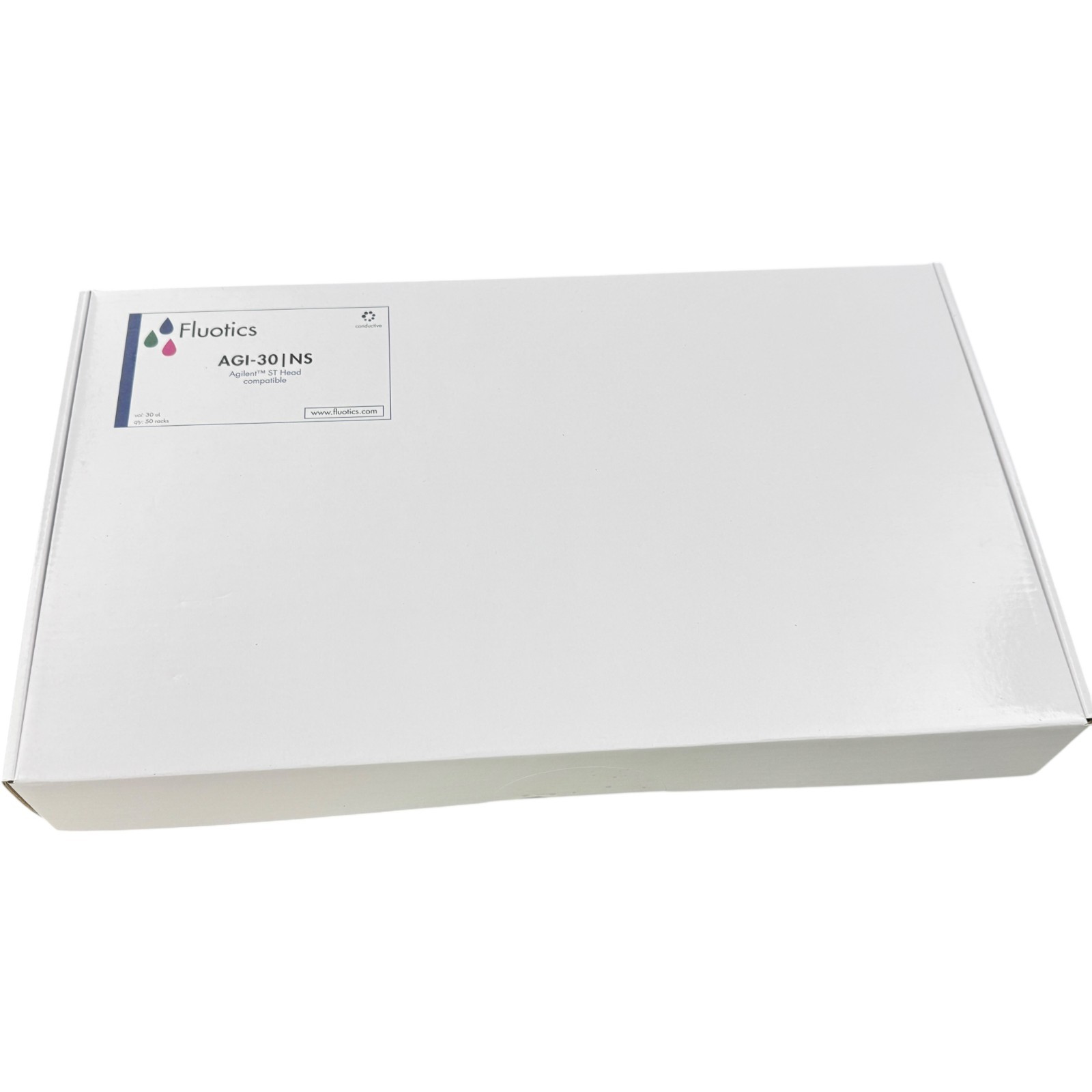 Fluotics AGI-30NS 30uL Pipette Tips Agilent ST Head Compatible 96/384 5 PACK