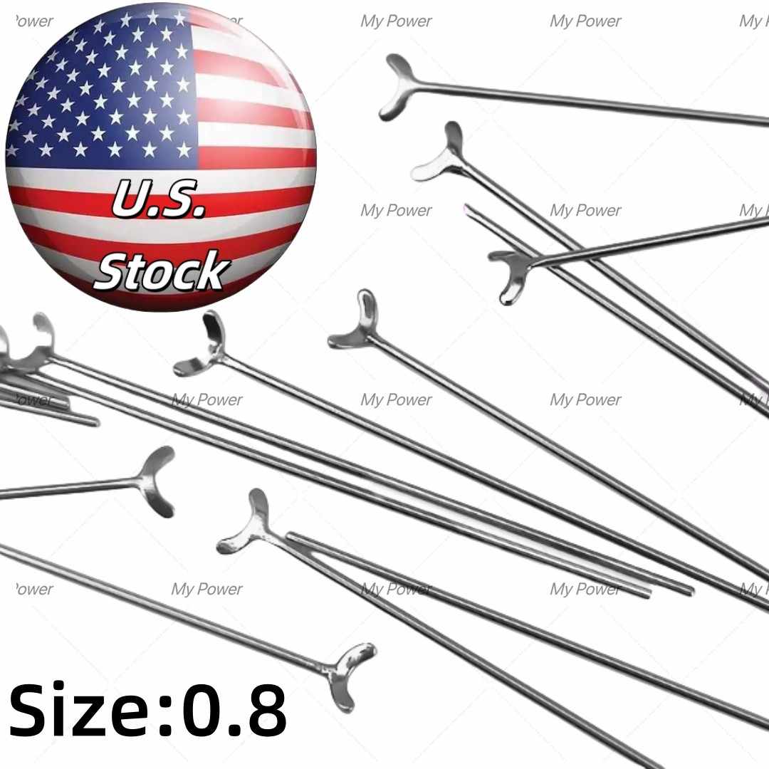 20Pcs Dental Ball Retainer J Clasp Oblique Clasps Bars 0.8mm Y-Type Scheu Style