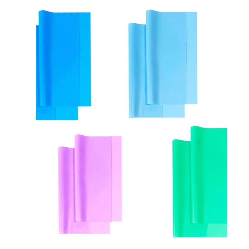 Dental Endodontic Rubber Dam Sheet Natural Latex Medium Gauge 5″x5″ 52 Sheets