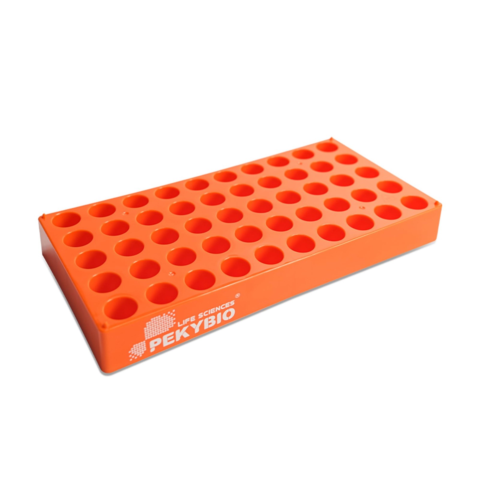 PEKYBIO Vial Racks for 4ml Vials, 50 Holes Sample Bottles Rack, Φ16mm, Pack…
