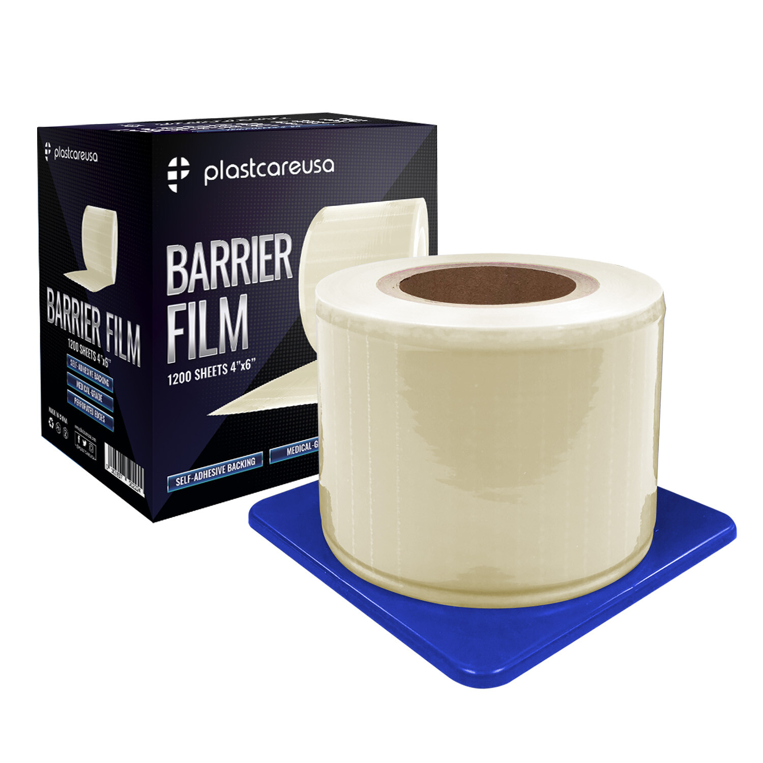 10 Clear 4″ x 6″ Barrier Film, Plastic 1200 Adhesive Sheets