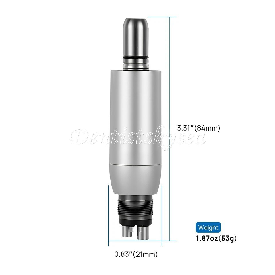 Premium Plus Dental Hygiene Prophy Handpiece Air Motor 4 Holes & 4:1 Nose Cone