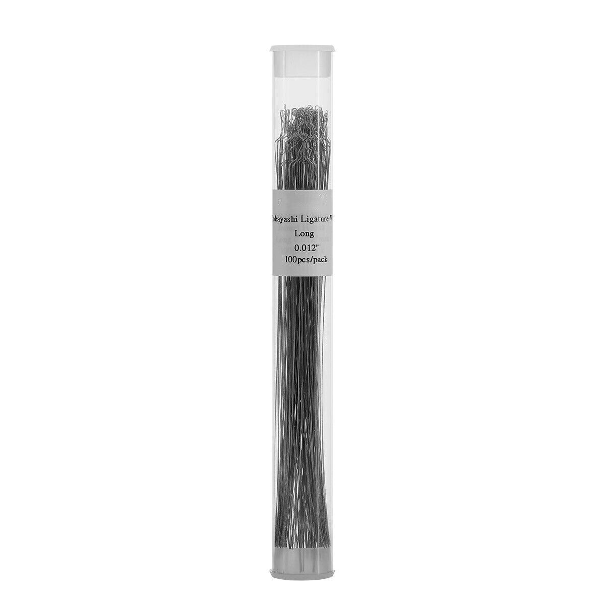 100 Pcs Dental Orthodontic Kobayashi Ligature Wire Short Long Twisted 012 014