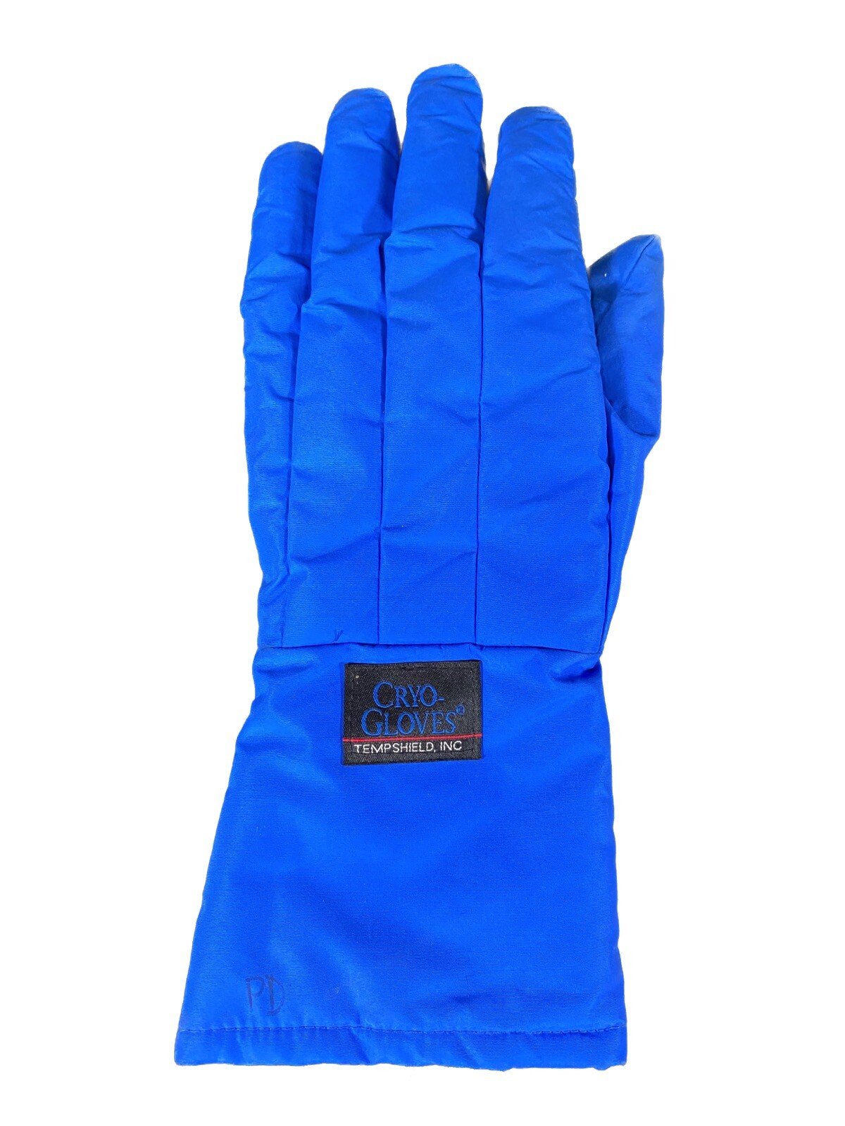 TEMPSHIELD Mid-Arm Cryo-Glove Single Left Hand Only Dry Ice 9 Blue MAMWP
