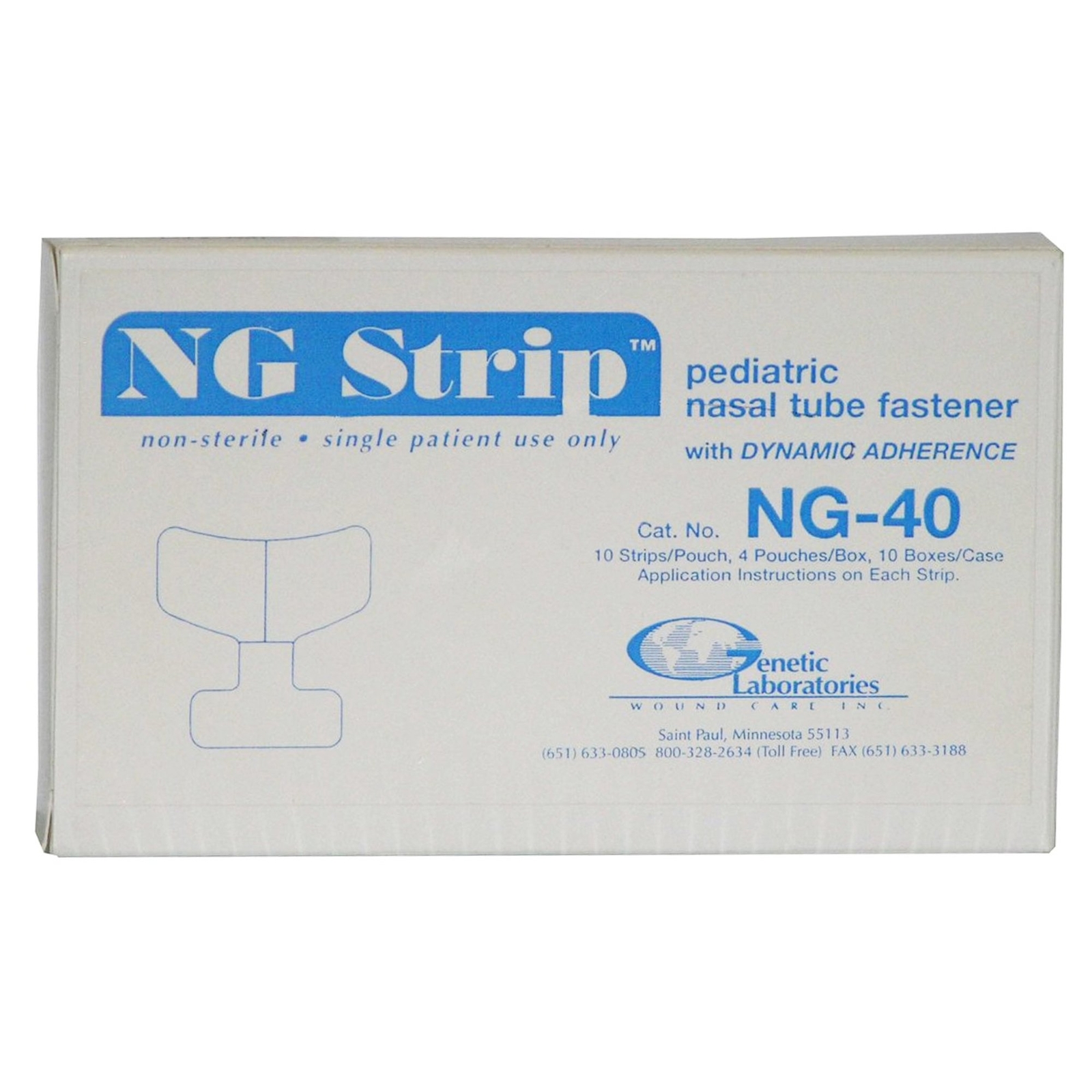 NG Strip Tube Holder NG40 10 Ct