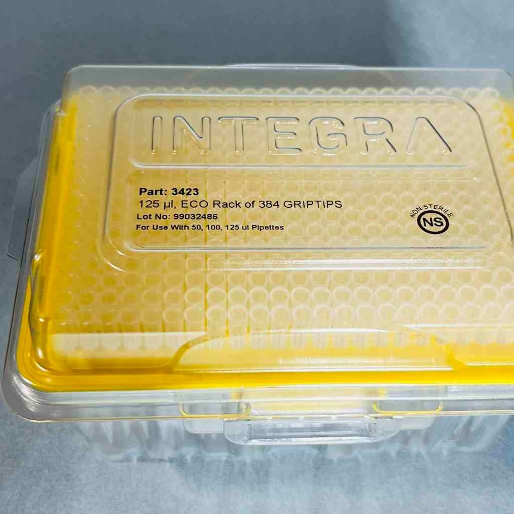 Integra Biosciences Pipette Tip 125 ul ECO 10 Racks of 384 Tips Each