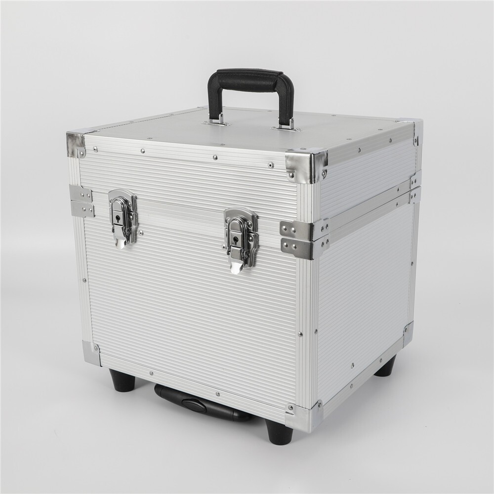 Portable Dental Delivery Unit: Rolling Box with 4 Holes Air Compressor Suction