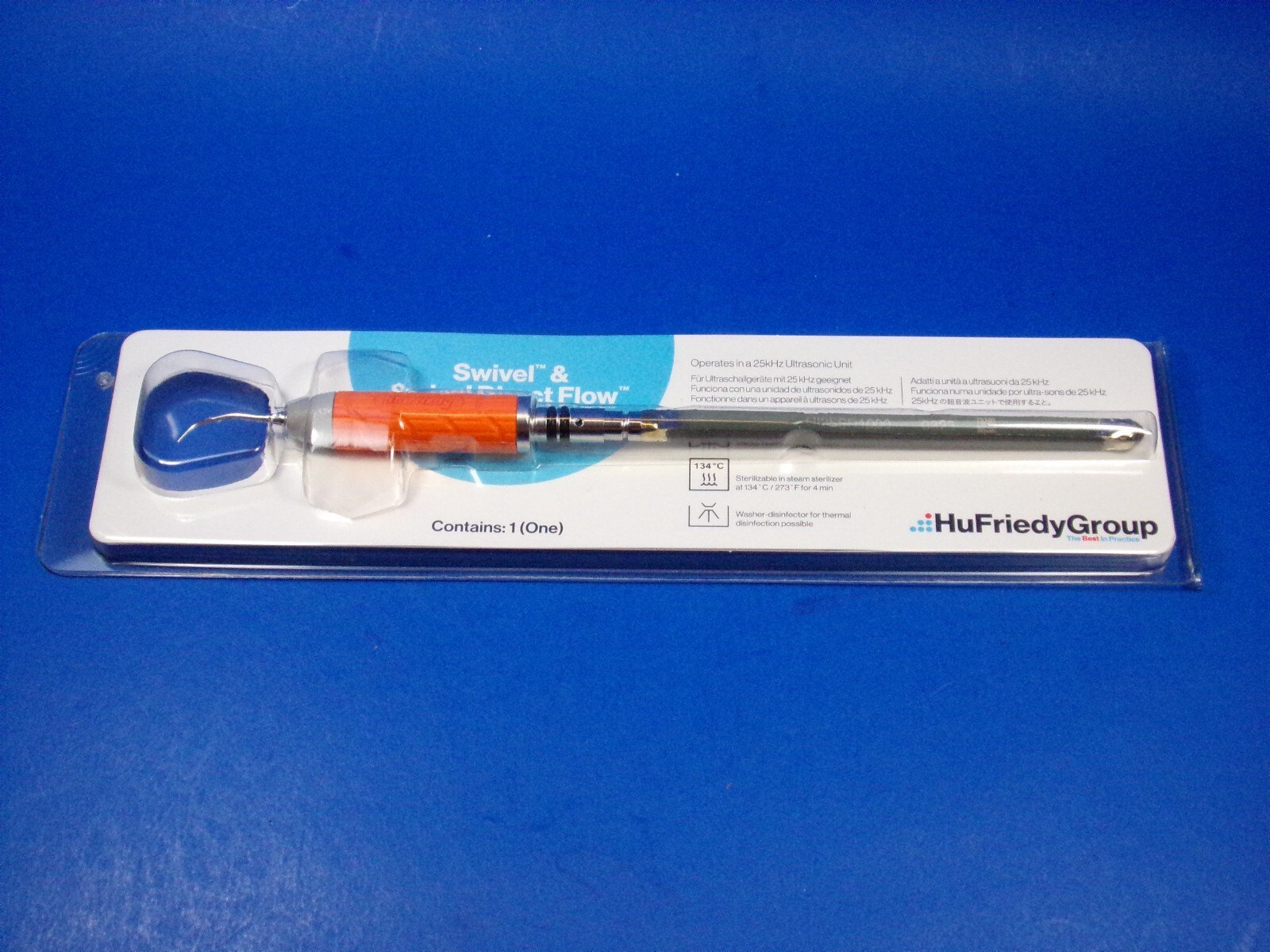 Dental #1000 Swivel Direct Flow Insert 25kHz Triple Bend UI25SD1000 HU FRIEDY
