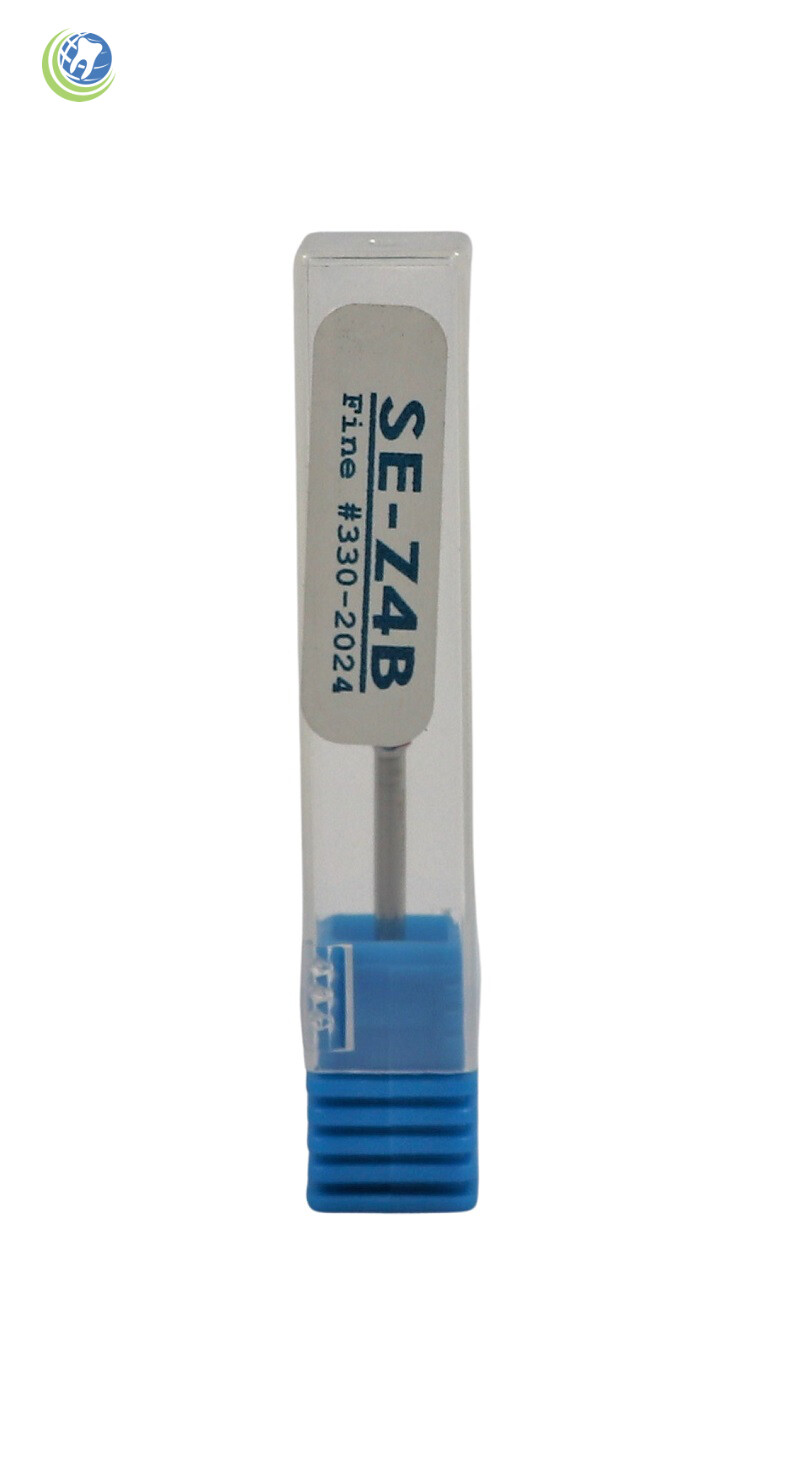Dental Lab Solid White Zirconia Ceramic Bur Micromotor HP Cutter Polish SE-Z4B