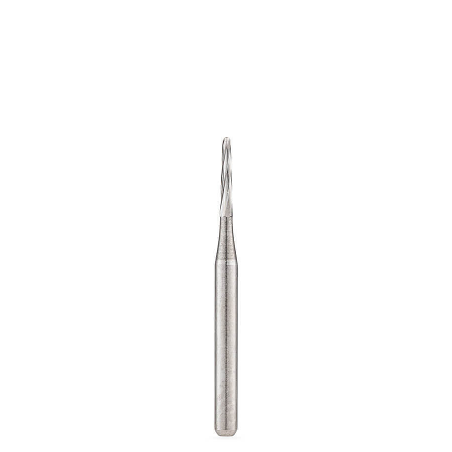 Brasseler Operative Carbides Premium Long Round-End Taper Fissure Carbide Burs
