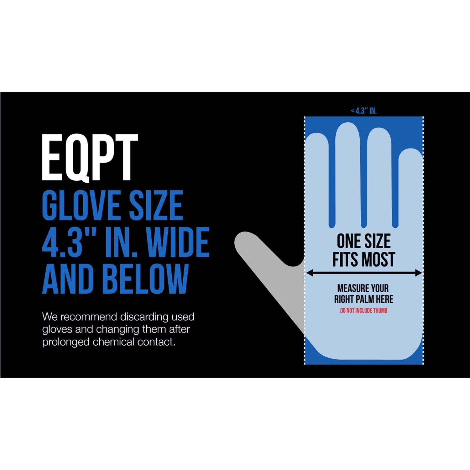 EQPT Industrial Powder-Free Nitrile Gloves, Blue (150 ct./pk., 2 pk.)