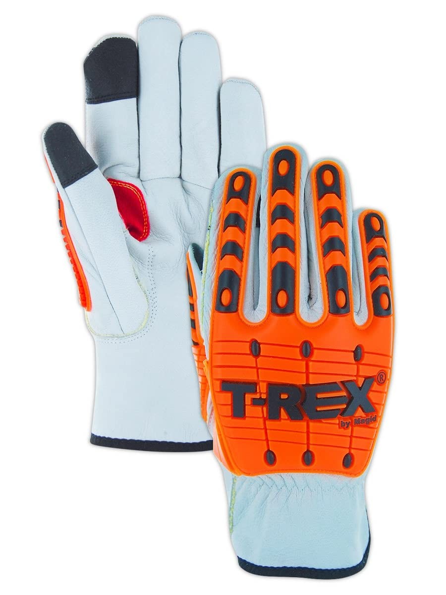 Magid Rebel Series Cut Level A5 Slip-On Leather Impact Driver Gloves
