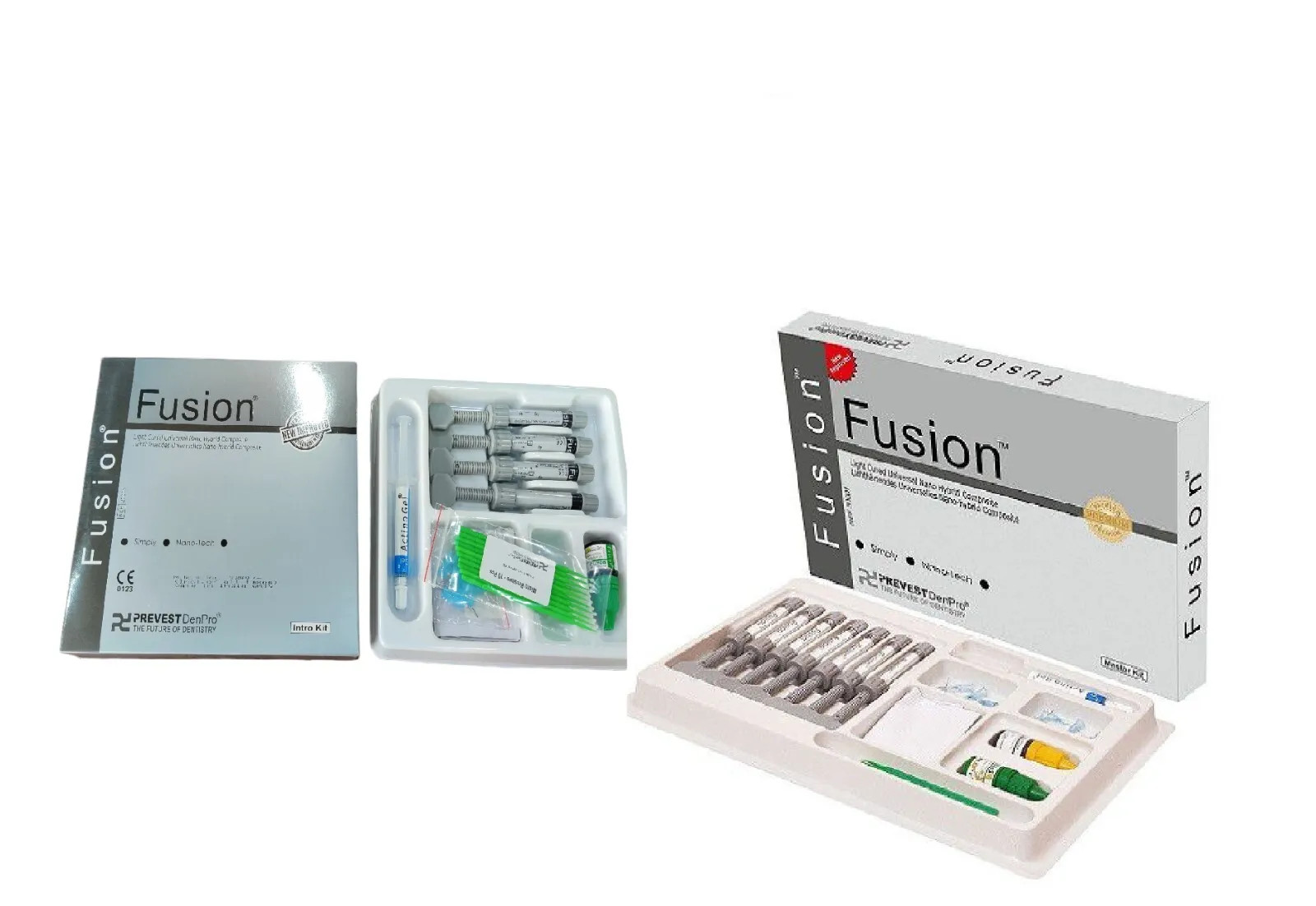 Prevest DenPro Fusion Universal Kit Dental Nano Resin Composite Kit (Free Ship)