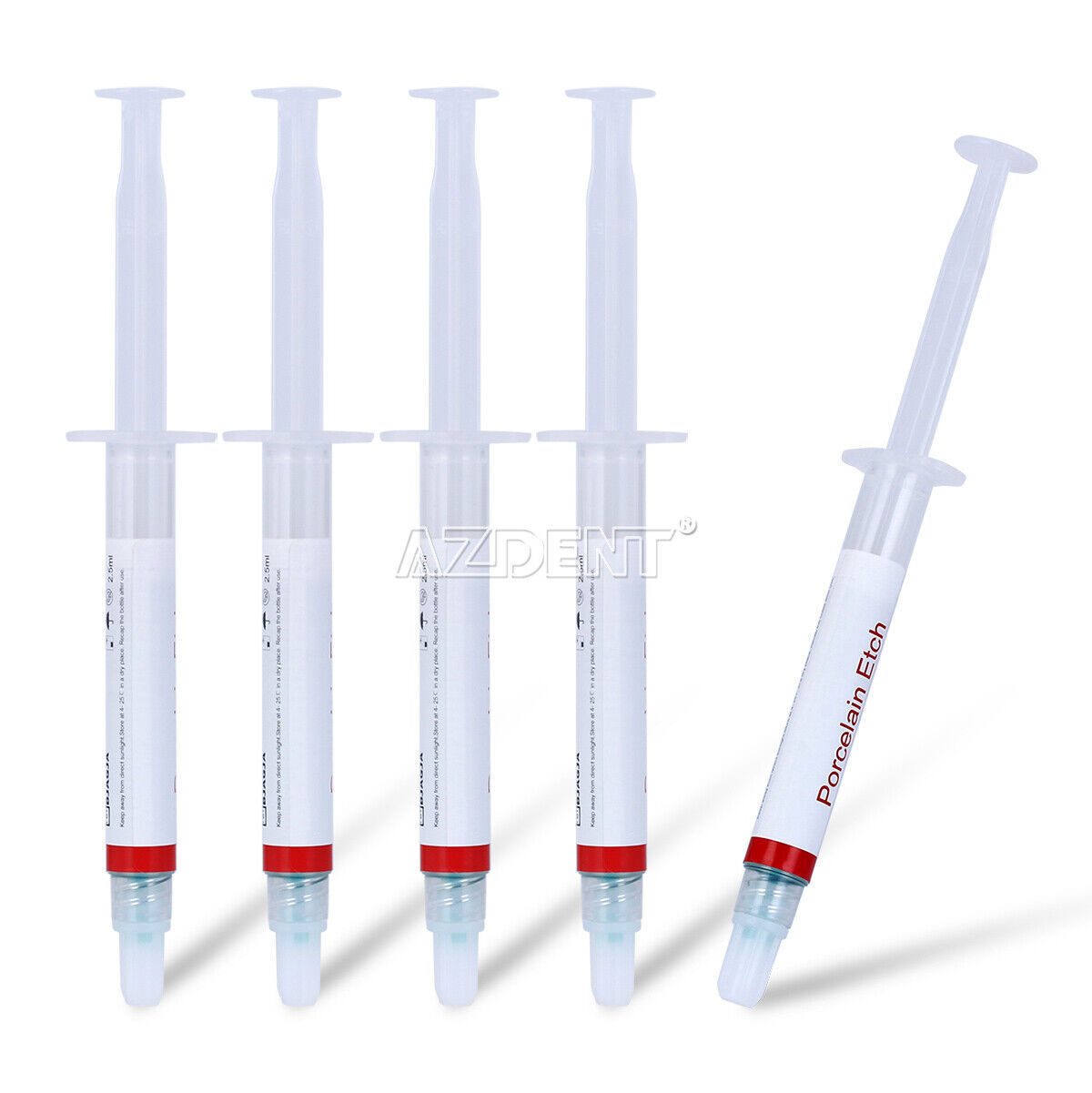 DENTEX Dental Acid Etching Gel 37% /Porcelain Etch Gel 9.5% Hydrofluoric Acid US
